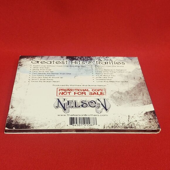 Nelson Greatest Hits & Rarities CD Signed Promotional Copy 2022 - Picture 4 of 8